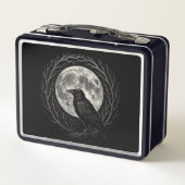 Lunch Box Crow with Full Moon Folk Horror (Dos)