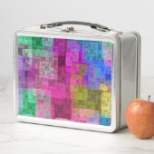 Lunch Box cubes Abstraits (En situation)