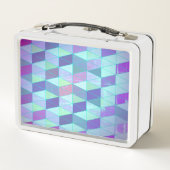 Lunch Box Cubes en triangles Motif géométrique (Dos)
