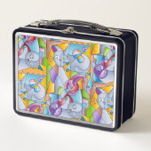 Lunch Box Cubist Cats - The Mininos (Devant)