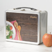 Lunch Box Cuillère, fourchette et plat (En situation)
