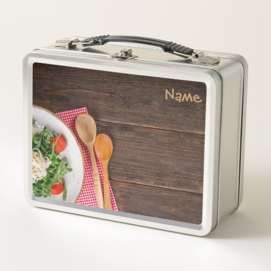 Lunch Box Cuillère, fourchette et plat (Devant)