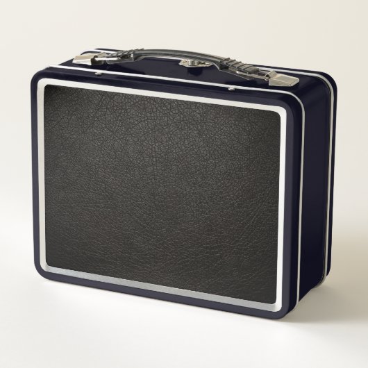Lunch Box Cuir noir (Dos)