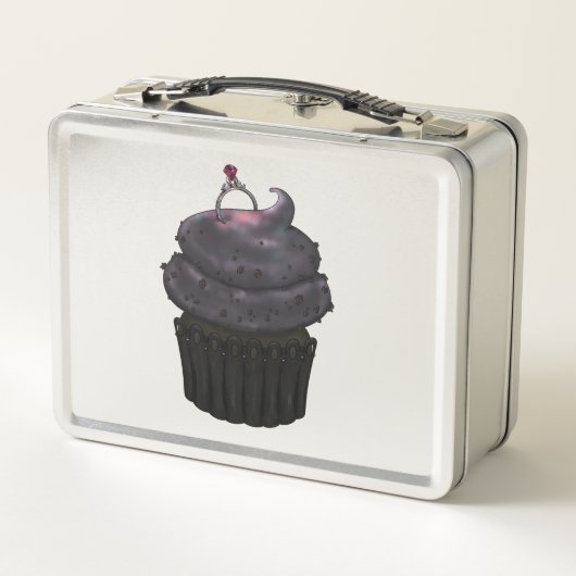 Lunch Box Cupcake Fiançailles doux (Dos)