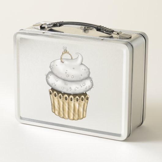 Lunch Box Cupcake Fiançailles doux (Dos)