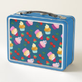 Lunch Box Cupcake Muffin Fraise Cerise Sweet Candy (Dos)