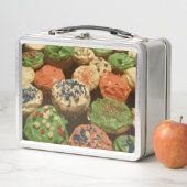 Lunch Box Cupcakes de Noël avec arroses (En situation)