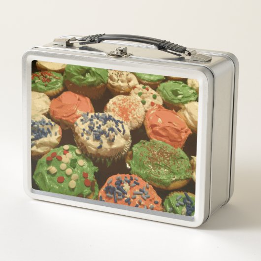 Lunch Box Cupcakes de Noël avec arroses (Devant)