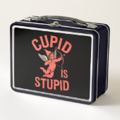 Lunch Box Cupid est stupide drôle de la Saint-Valentin (Devant)