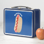 Lunch Box Curieux hot dog Weiner dessin animé (En situation)