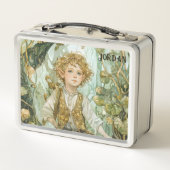 Lunch Box Custom Emerald Forest Elf Boy (Dos)