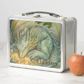 Lunch Box Custom Enchanted Emerald Forest Dragon (En situation)