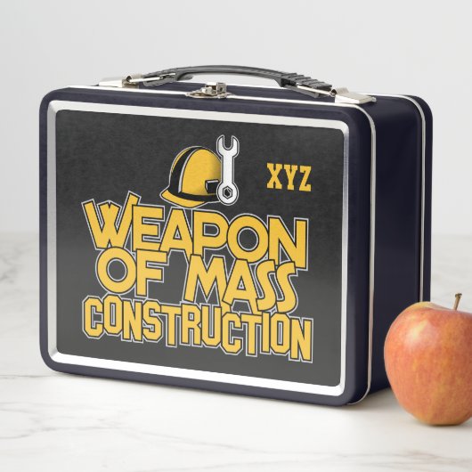 Lunch Box Custom Monogram Mass Construction (En situation)