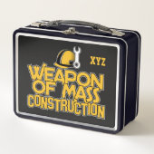 Lunch Box Custom Monogram Mass Construction (Devant)
