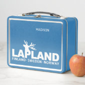 Lunch Box Custom Name LAPLAND (En situation)