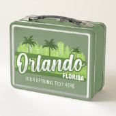 Lunch Box Custom Text Orlando Florida (Dos)