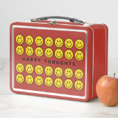 LUNCH BOX CUSTOMISÉ HAPPY THOUGHTS DÉJEUNER BOX (En situation)