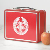 Lunch Box Cut bamboo in embracing bamboo leaves (En situation)