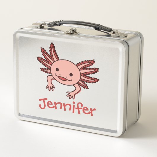Lunch Box cute Axolotl (Devant)