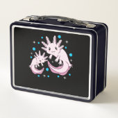 Lunch Box Cute Axolotl Kawaii Animal Axolotls Lover Animaux  (Dos)