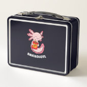 Lunch Box Cute Axolotl Lover Snaxolotl Kawaii (Devant)