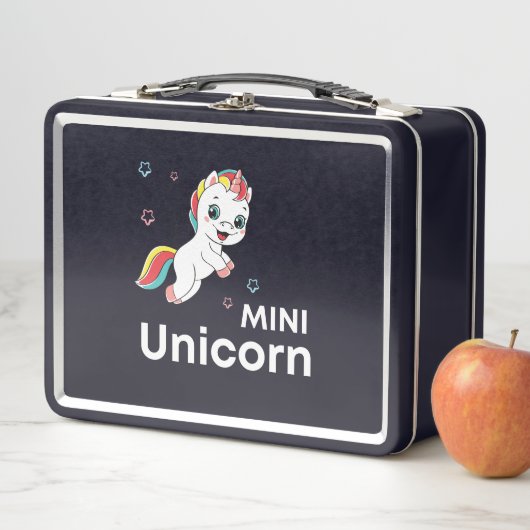 Lunch Box Cute bébé licorne Moderne (En situation)