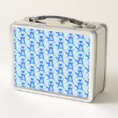 Lunch Box Cute Blue Baby Boy Fox (Dos)
