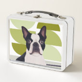 Lunch Box Cute Boston Terrier Dog (Devant)