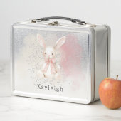 Lunch Box Cute Bunny with Bow (En situation)