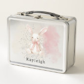 Lunch Box Cute Bunny with Bow (Devant)