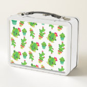 Lunch Box Cute Cactus, Green Cactus, Motif Cactus (Dos)