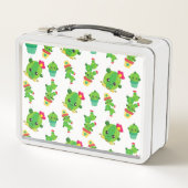 Lunch Box Cute Cactus, Green Cactus, Motif Cactus (Devant)