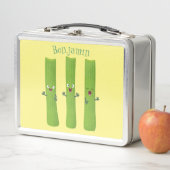 Lunch Box Cute céleri bâtons trio caricature légumes (En situation)
