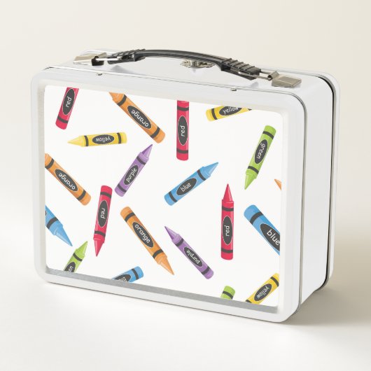 Lunch Box Cute Crayons et Chalkboard (Dos)