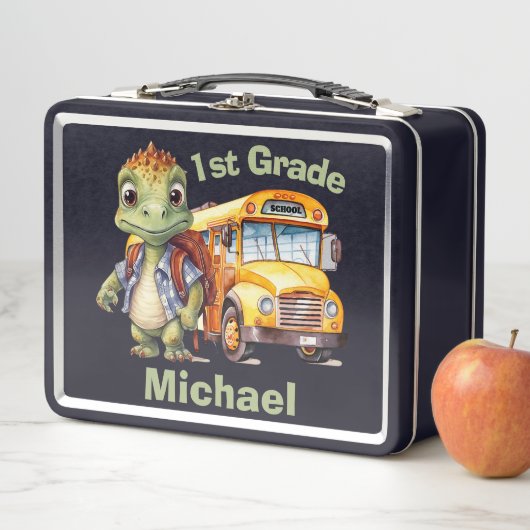 Lunch Box Cute Dinosaur Boy's (En situation)