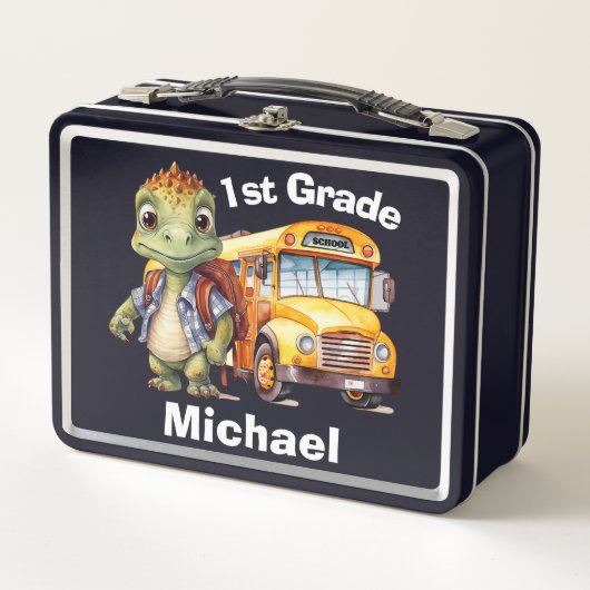 Lunch Box Cute Dinosaur Boy's (Devant)
