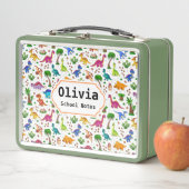 Lunch Box Cute Dinosaur Retour à l'école (En situation)