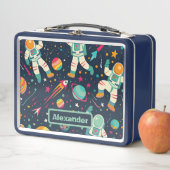 Lunch Box Cute Enfants Astronaut Personnalisé (En situation)