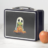 Lunch Box Cute Halloween Turtle Ghost with Candy (5) (En situation)