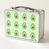 Lunch Box Cute Kawaii Avocado Manger À Deux Côtés Est Mon Ta (Dos)