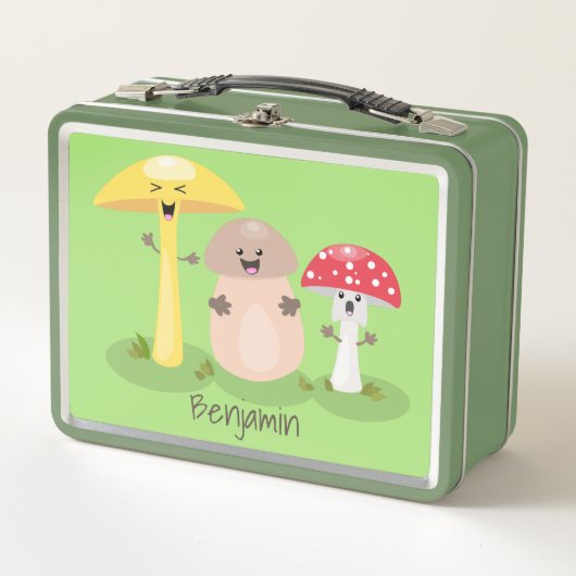 Lunch Box Cute kawaii champignon champignon toadstool (Devant)