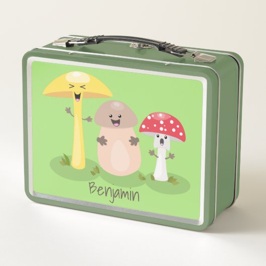 Lunch Box Cute kawaii champignon champignon toadstool (Dos)