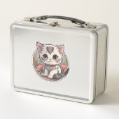 Lunch Box Cute Kawaii Kitten (Devant)