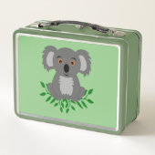 Lunch Box Cute koala à l'eucalyptus (Dos)