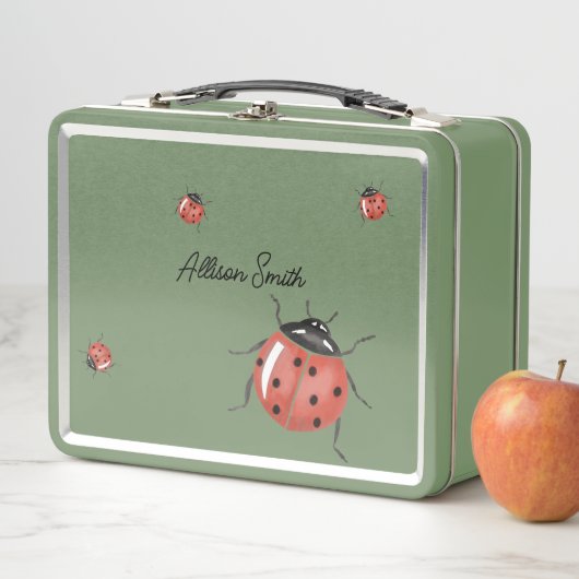 Lunch Box Cute Ladybug (En situation)