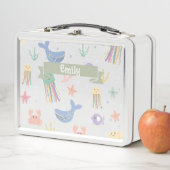 Lunch Box Cute Marine Vie Motif sans joint (En situation)