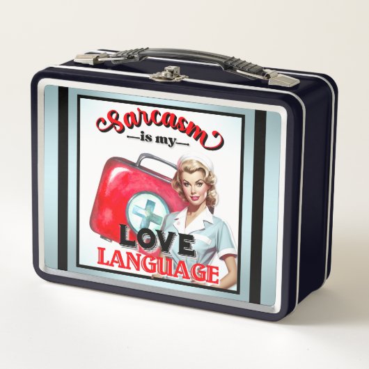 Lunch Box Cute Nurse Pinup_ Love (Devant)