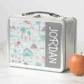 Lunch Box Cute Pastel Dinosaur Motif (En situation)