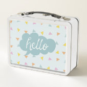 Lunch Box Cute Pastel Hello (Dos)
