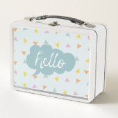 Lunch Box Cute Pastel Hello (Devant)